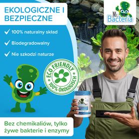Bioenzymatyczny środek czyszczący do STAWU ogrodowego (lato) 500g