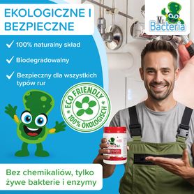 Bioenzymatyczny środek czyszczący do SYFONU rur i odpadów 500g
