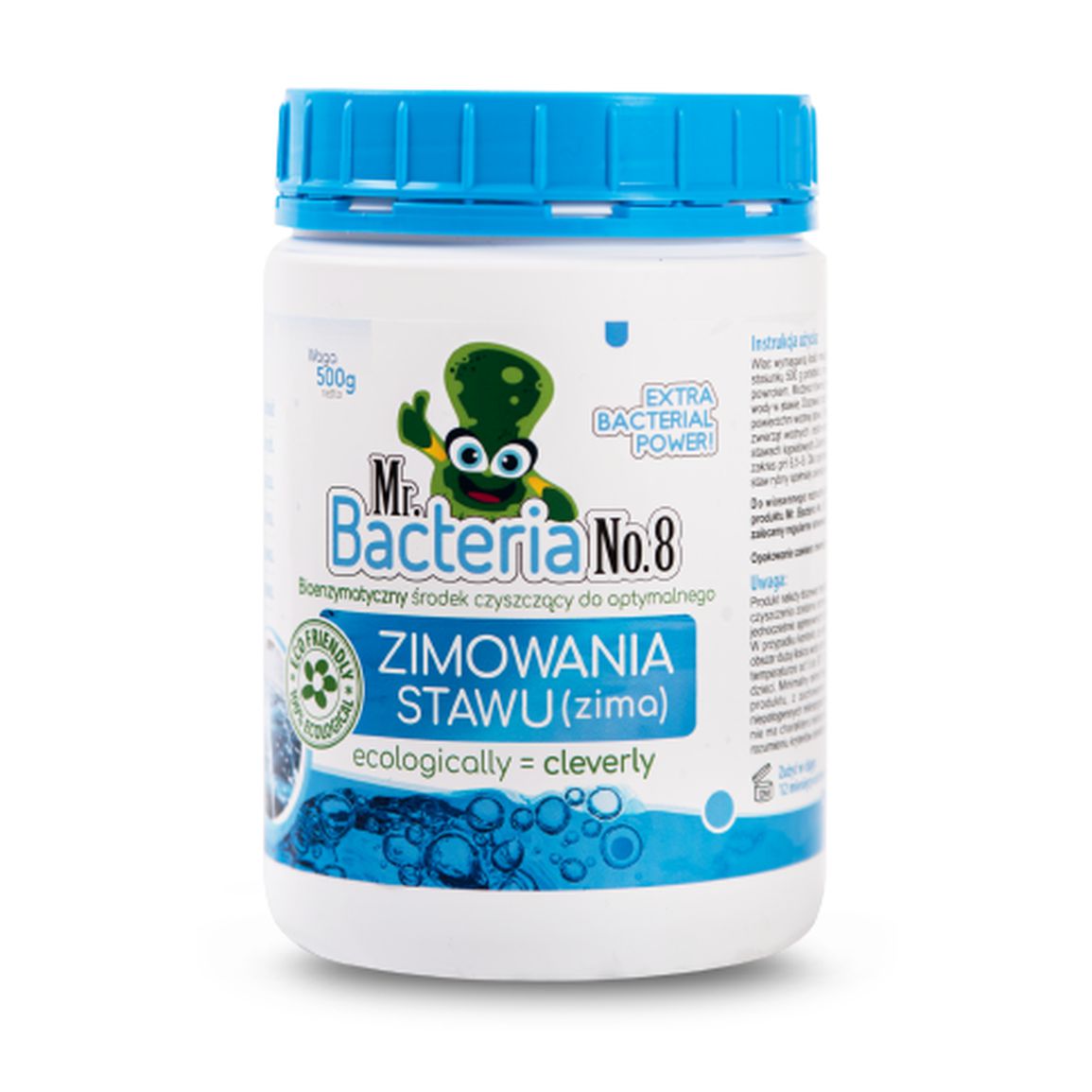 Bioenzymatyczny środek czyszczący do optymalnego ZIMOWANIA STAWU (zima) 500g
