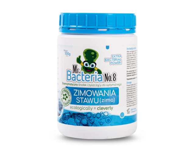 Bioenzymatyczny środek czyszczący do optymalnego ZIMOWANIA STAWU (zima) 500g